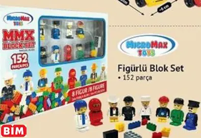 Micromax Toys Figürlü Blok Set