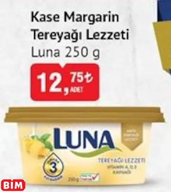 Luna Kase Margarin Tereyağı Lezzeti