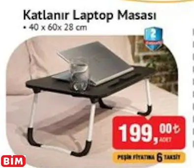 Katlanır Laptop Masası