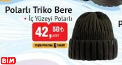 Polarlı Triko Bere
