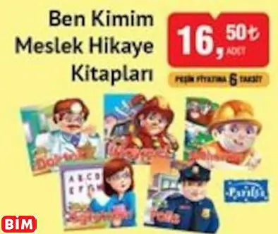 Ben Kimim Meslek Hikaye Kitapları