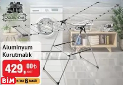 Casilda Home Aluminyum Kurutmalık