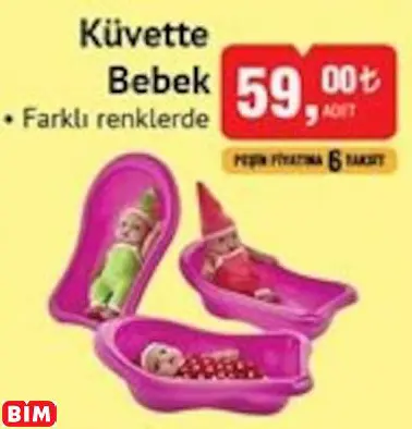 Küvette Bebek