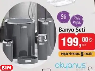 Okyanus Home Banyo Seti