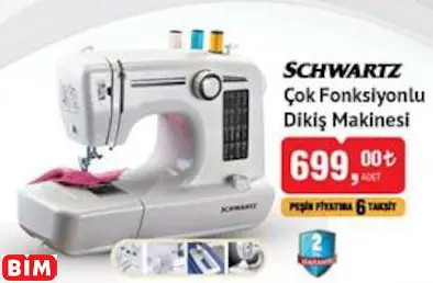 Schwartz Çok Fonksiyonlu Dikiş Makinesi