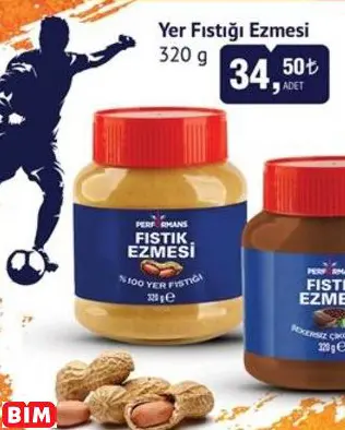 Performans Yer Fıstığı Ezmesi Performans Yer Fıstığı Ezmesi