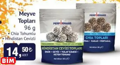 Performans Meyve Topları Performans Meyve Topları