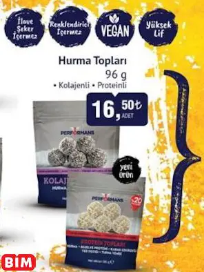 Performans Hurma Topları Performans Hurma Topları