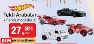 Hot Wheels Tekli Arabalar