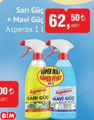 Asperox  Sarı Güç  + Mavi Güç