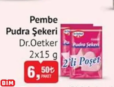 Dr.Oetker  Pembe Pudra Şekeri