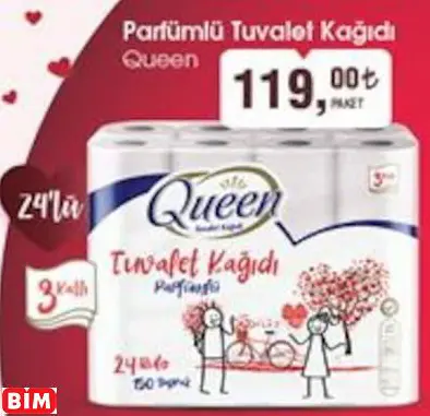 Queen Parfümlü Tuvalet Kağıdı
