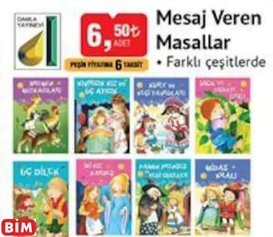 Damla Yayınevi Mesaj Veren  Masallar