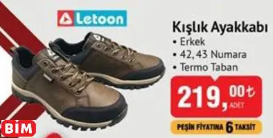 Letoon Kışlık Ayakkabı