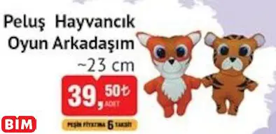 Peluş Hayvancık Oyun Arkadaşım