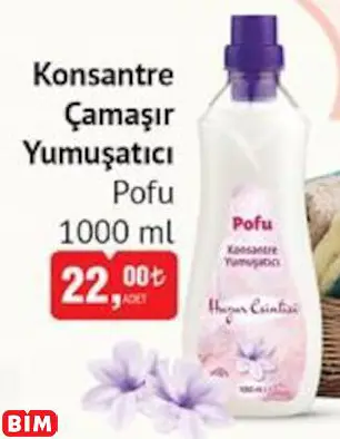 Pofu Konsantre Çamaşır Yumuşatıcı