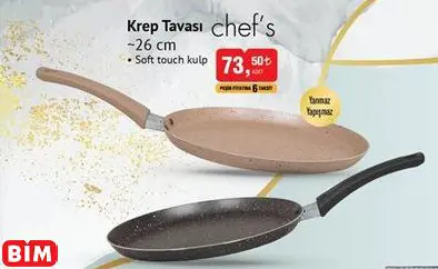 Chef's Krep Tavası  ~26 Cm