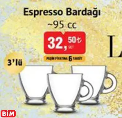 LAV Espresso Bardağı ~95 cc LAV Espresso Bardağı ~95 cc