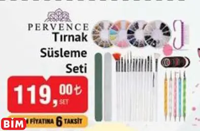 Pervence Tırnak Süsleme Seti