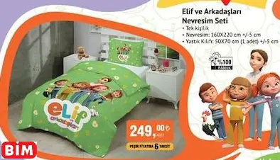 Elif Ve Arkadaşları Elif Ve Arkadaşları  Nevresim Seti