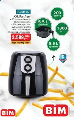 Kumtel  XXL Fastfryer Airfryer