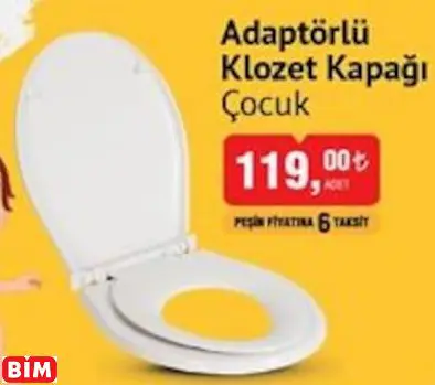 Adaptörlü Klozet Kapağı Çocuk