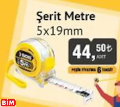 Sgs Şerit Metre 5X19mm