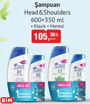 Head&Shoulders Şampuan Head&Shoulders Şampuan