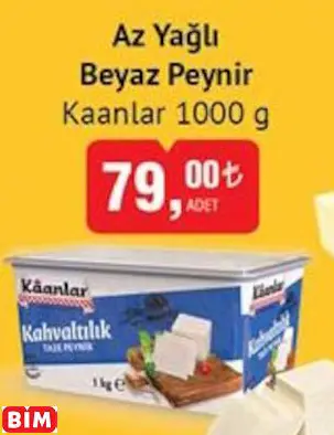 Kaanlar Az Yağlı Beyaz Peynir Kaanlar Az Yağlı Beyaz Peynir