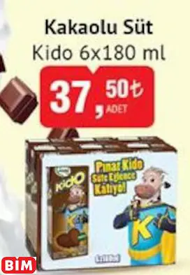 Kido Kakaolu Süt Kido Kakaolu Süt