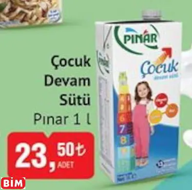 Pınar  Çocuk  Devam Sütü