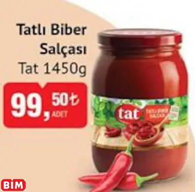 Tat  Tatlı Biber Salçası