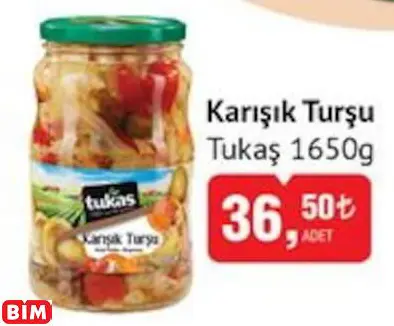 Tukaş Karışık Turşu Tukaş Karışık Turşu