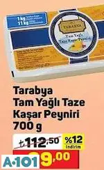 Tarabya Tam Yağlı Taze Kaşar Peyniri