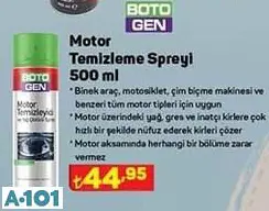 motor temizleme spreyi