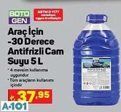 Botogen -30 Derece Antifrizli Cam Suyu