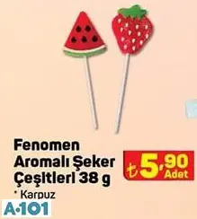 fenomen aromalı şeker