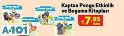 Kaptan Pengu Etkinlik Ve Boyama Kitapları