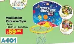 Mini Basket Potası Ve Topu