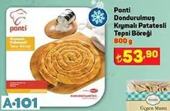 ponti dondurulmuş kıymalı patatesli tepsi böreği ponti dondurulmuş kıymalı patatesli tepsi böreği