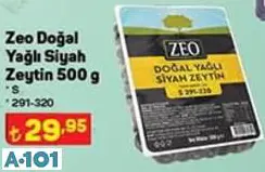 Zeo Doğal Yağlı Siyah Zeytin