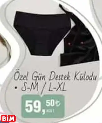 Casilli Özel Gün Destek Külodu