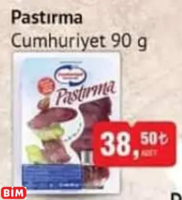 Cumhuriyet  Pastırma