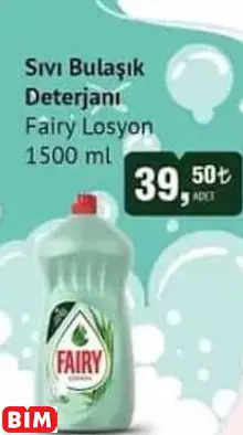 Fairy Losyon  Sıvı Bulaşık Deterjanı