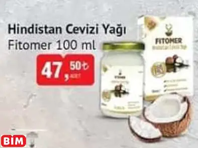 Fitomer Hindistan Cevizi Yağı Fitomer Hindistan Cevizi Yağı