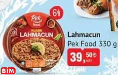 Pek Food  Lahmacun