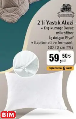 2’li Yastık Alezi