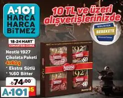 Nestle 1927 Çikolata Paketi