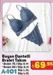 dantelli bralet takım