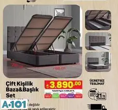 çift kişilik baza başlık set